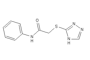 N-phenyl-2-(4H-1,2,4-triazol-3-ylthio)acetamide