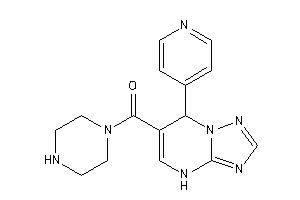 Piperazino-[7-(4-pyridyl)-4,7-dihydro-[1,2,4]triazolo[1,5-a]pyrimidin-6-yl]methanone