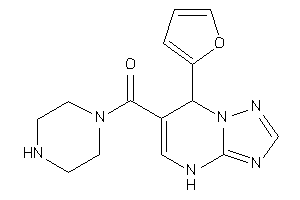 [7-(2-furyl)-4,7-dihydro-[1,2,4]triazolo[1,5-a]pyrimidin-6-yl]-piperazino-methanone