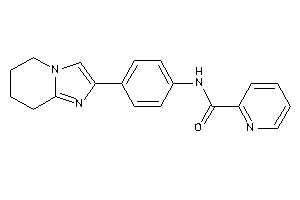 N-[4-(5,6,7,8-tetrahydroimidazo[1,2-a]pyridin-2-yl)phenyl]picolinamide