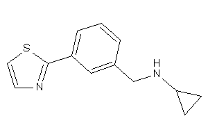 Cyclopropyl-(3-thiazol-2-ylbenzyl)amine