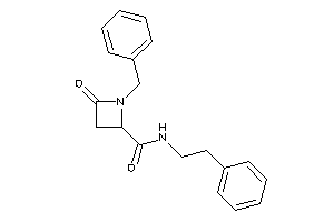 Image of 1-benzyl-4-keto-N-phenethyl-azetidine-2-carboxamide