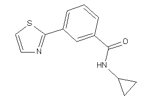 N-cyclopropyl-3-thiazol-2-yl-benzamide
