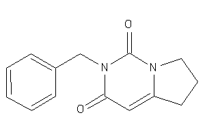 2-benzyl-6,7-dihydro-5H-pyrrolo[2,1-f]pyrimidine-1,3-quinone