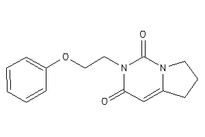 Image of 2-(2-phenoxyethyl)-6,7-dihydro-5H-pyrrolo[2,1-f]pyrimidine-1,3-quinone