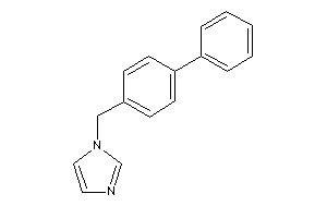 1-(4-phenylbenzyl)imidazole