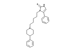 Image of 5-phenyl-1-[5-(4-phenylpiperidino)pentyl]-4-imidazolin-2-one