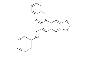 5-benzyl-7-[(quinuclidin-3-ylamino)methyl]-[1,3]dioxolo[4,5-g]quinolin-6-one