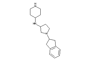 (1-indan-2-ylpyrrolidin-3-yl)-(4-piperidyl)amine