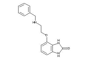 4-[2-(benzylamino)ethoxy]-1,3-dihydrobenzimidazol-2-one