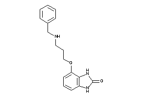 4-[3-(benzylamino)propoxy]-1,3-dihydrobenzimidazol-2-one