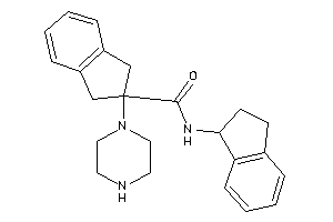 N-indan-1-yl-2-piperazino-indane-2-carboxamide
