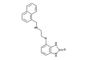4-[2-(1-naphthylmethylamino)ethoxy]-1,3-dihydrobenzimidazol-2-one