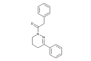 2-phenyl-1-(6-phenyl-4,5-dihydro-3H-pyridazin-2-yl)ethanone