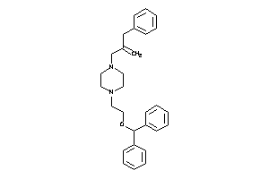 1-(2-benzhydryloxyethyl)-4-(2-benzylallyl)piperazine