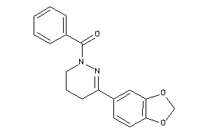 Image of [6-(1,3-benzodioxol-5-yl)-4,5-dihydro-3H-pyridazin-2-yl]-phenyl-methanone