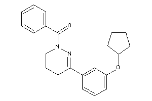 Image of [6-[3-(cyclopentoxy)phenyl]-4,5-dihydro-3H-pyridazin-2-yl]-phenyl-methanone