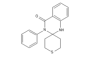 3-phenylspiro[1H-quinazoline-2,4'-tetrahydrothiopyran]-4-one
