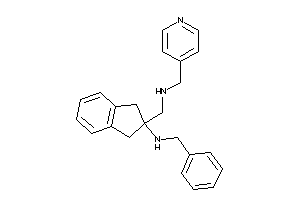 Benzyl-[2-[(4-pyridylmethylamino)methyl]indan-2-yl]amine