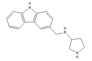 9H-carbazol-3-ylmethyl(pyrrolidin-3-yl)amine