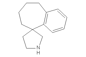 Spiro[6,7,8,9-tetrahydrobenzocycloheptene-5,3'-pyrrolidine]