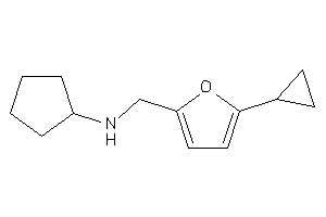 Cyclopentyl-[(5-cyclopropyl-2-furyl)methyl]amine