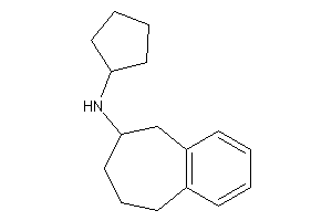 Cyclopentyl(6,7,8,9-tetrahydro-5H-benzocyclohepten-8-yl)amine
