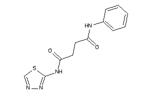 N-phenyl-N'-(1,3,4-thiadiazol-2-yl)succinamide