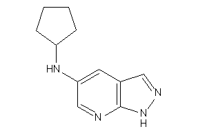 Cyclopentyl(1H-pyrazolo[3,4-b]pyridin-5-yl)amine