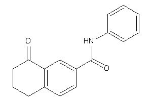 Image of 4-keto-N-phenyl-tetralin-6-carboxamide