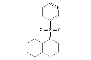Image of 1-(3-pyridylsulfonyl)-3,4,4a,5,6,7,8,8a-octahydro-2H-quinoline