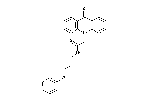 2-(9-ketoacridin-10-yl)-N-(3-phenoxypropyl)acetamide