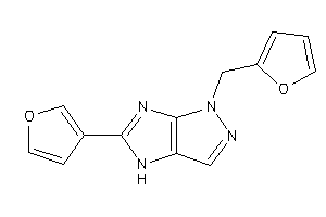Image of 1-(2-furfuryl)-5-(3-furyl)-4H-pyrazolo[3,4-d]imidazole