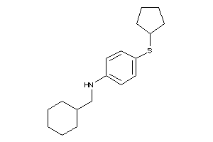 Cyclohexylmethyl-[4-(cyclopentylthio)phenyl]amine