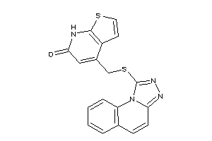 Image of 4-[([1,2,4]triazolo[4,3-a]quinolin-1-ylthio)methyl]-7H-thieno[2,3-b]pyridin-6-one