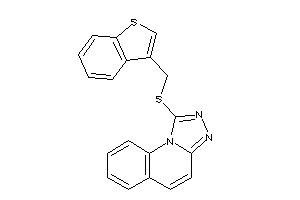 1-(benzothiophen-3-ylmethylthio)-[1,2,4]triazolo[4,3-a]quinoline