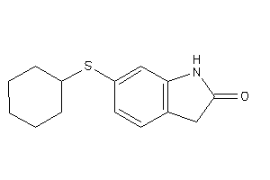 Image of 6-(cyclohexylthio)oxindole