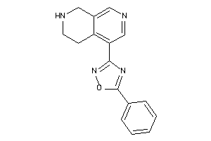 5-phenyl-3-(5,6,7,8-tetrahydro-2,7-naphthyridin-4-yl)-1,2,4-oxadiazole