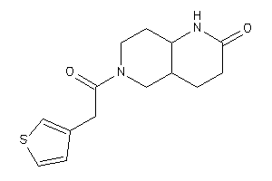 6-[2-(3-thienyl)acetyl]-1,3,4,4a,5,7,8,8a-octahydro-1,6-naphthyridin-2-one