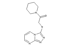 Image of 1-piperidino-2-([1,2,4]triazolo[4,3-a]pyrimidin-3-ylthio)ethanone