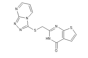 2-[([1,2,4]triazolo[4,3-a]pyrimidin-3-ylthio)methyl]-3H-thieno[2,3-d]pyrimidin-4-one