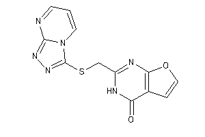 Image of 2-[([1,2,4]triazolo[4,3-a]pyrimidin-3-ylthio)methyl]-3H-furo[2,3-d]pyrimidin-4-one