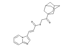 Image of 3-imidazo[1,2-a]pyridin-3-ylacrylic Acid [2-(1-adamantyl)-2-keto-ethyl] Ester