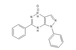 Image of 3,9-diphenyl-2,4,8,9-tetraza-5$l^{5}-phosphabicyclo[4.3.0]nona-1(6),3,7-triene 5-oxide