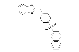 2-[[4-(3,4-dihydronaphthalen-2-ylsulfonyl)piperazino]methyl]-1,3-benzothiazole