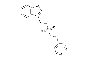 3-(2-phenethylsulfonylethyl)benzofuran