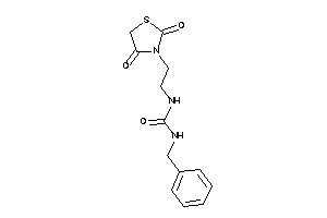 Image of 1-benzyl-3-[2-(2,4-diketothiazolidin-3-yl)ethyl]urea