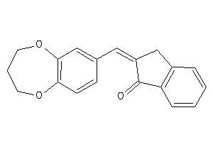 2-(3,4-dihydro-2H-1,5-benzodioxepin-7-ylmethylene)indan-1-one