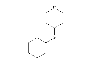 Image of 4-(cyclohexylthio)tetrahydrothiopyran