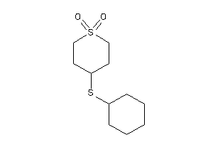 4-(cyclohexylthio)thiane 1,1-dioxide